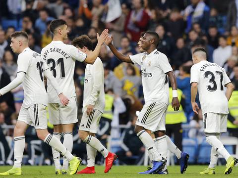 Real Madrid aplastó al Melilla y clasificó a octavos de la Copa del Rey