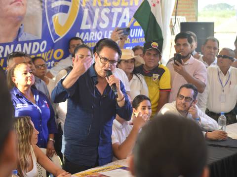 Candidato presidencial Fernando Villavicencio acusa a Otto Sonnenholzner de plagiar su plan de gobierno
