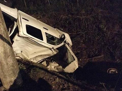 Dos personas mueren en accidente de tránsito ocurrido en Chone 