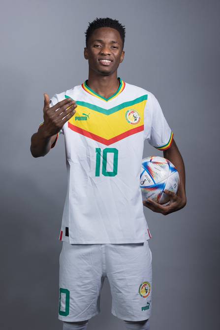 Primera Camiseta Senegal Jugador Cisse 2022