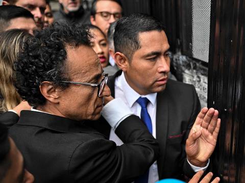 Candidatos se solidarizan con Christian Zurita y reprochan la objeción a su candidatura impulsada por el movimiento del correísmo