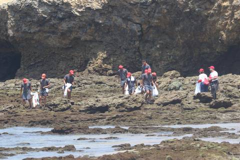 Más de 50.000 kilogramos de desechos se recogieron en playas y cuerpos hídricos en Ecuador