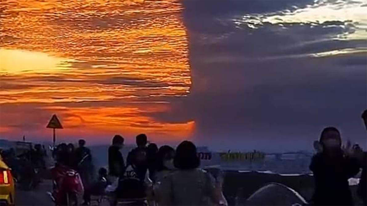 The day the Florida sky split in two: this was the surprising visual effect and why it happened