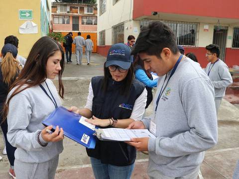 INEC realiza campaña para levantar estadísticas en Ecuador 
