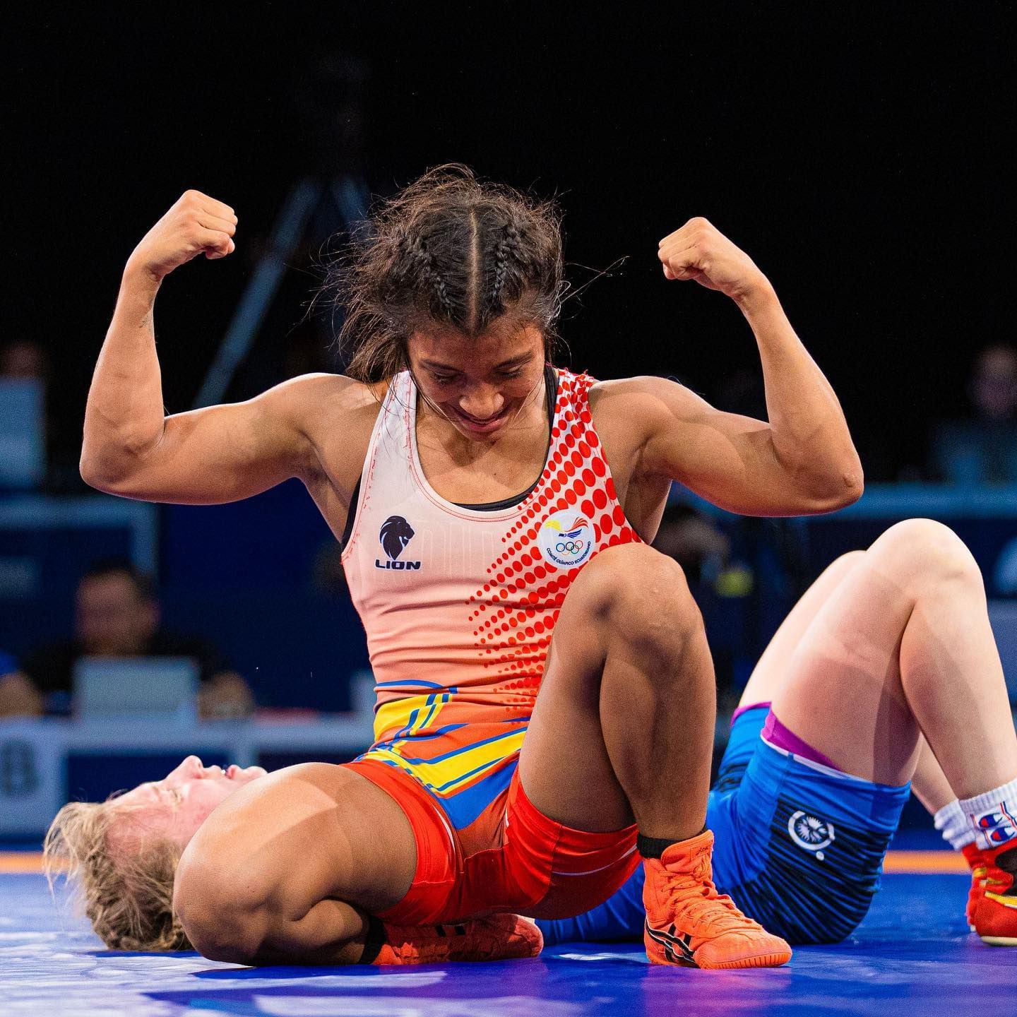 ‘Tenía que ser para mí', dice Lucía Yépez sobre la medalla de oro conseguida en el Mundial de lucha