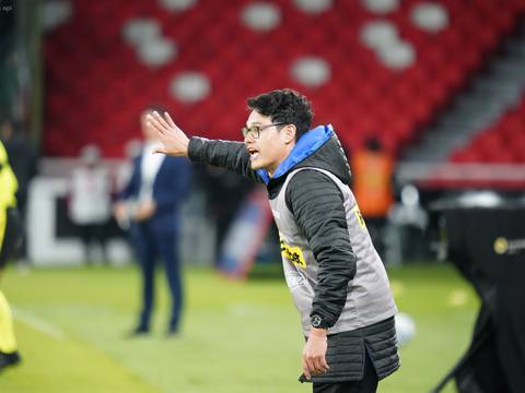 ‘Tristeza’ en Imbabura SC tras derrota ante Liga de Quito, pero ‘conscientes de su realidad’, afirma DT Joe Armas