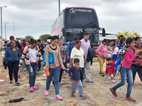 Migrantes venezolanos ingresan a Perú antes de que entre en vigencia pedido de visa
