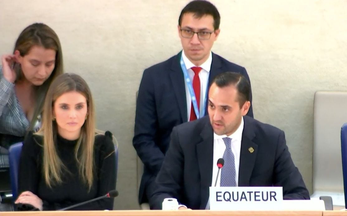 Situación de DD. HH. en Ecuador se analizó ante la ONU: 70 países hacen recomendaciones sobre rehabilitación social y libertad de expresión