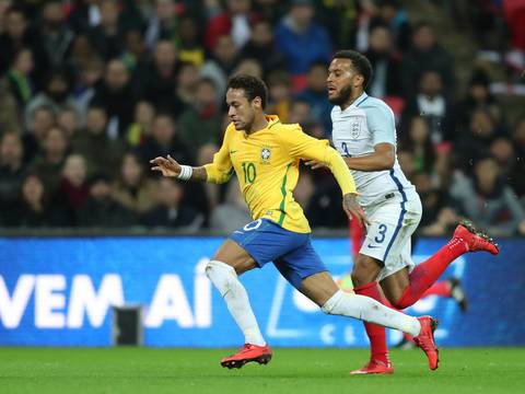 Inglaterra iguala 0-0 con Brasil en Wembley en partido amistoso