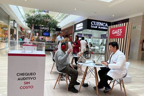 Jornadas auditivas gratuitas en centro comercial de Guayaquil