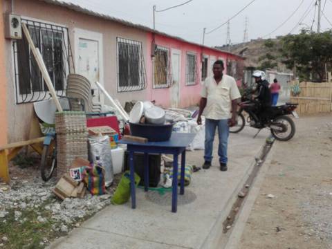Seis casas en Socio Vivienda 2 fueron desalojadas en operativo