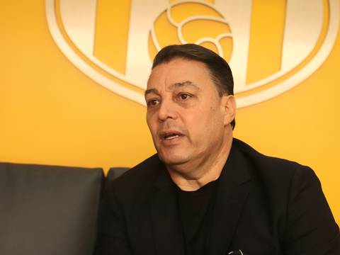 Carlos Alfaro Moreno, presidente de Barcelona SC, arremete contra el directivo de Liga de Quito, Esteban Paz: Me molesta muchísimo que el señor hable de nuestros jugadores