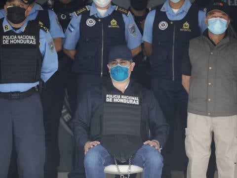 Autorizan la extradición de expresidente hondureño Juan Orlando Hernández a Estados Unidos