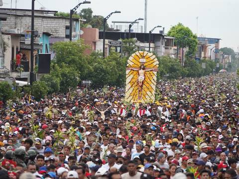 Las imágenes de las procesiones de Viernes Santo en Guayaquil