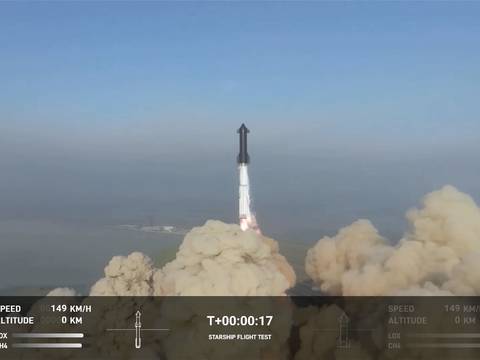 La nave ‘Starship’, de SpaceX, explotó segundos después de su lanzamiento