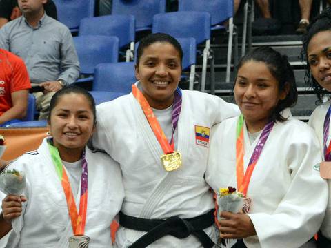Diana Chalá cosecha el oro en judo de Juegos Sudamericanos