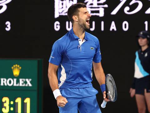 Novak Djokovic derrota en cuatro sets a Alexei Popyrin en el Abierto de Australia