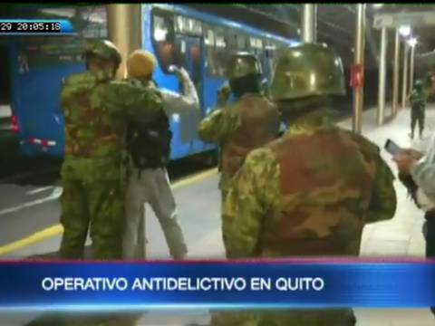 Disculpas públicas pide joven que sintió discriminación racial en operativo militar en Quito