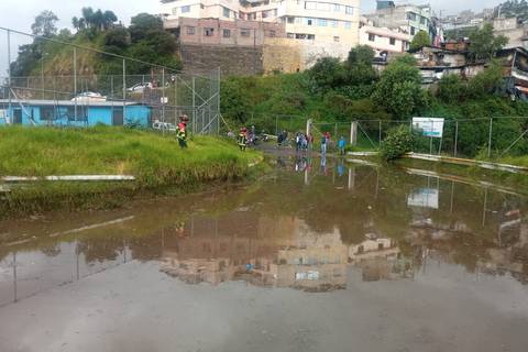 El norte de Quito fue el más afectado por las fuertes lluvias de las últimas horas