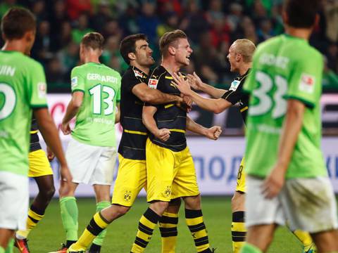 Tercera goleada del Borussia Dortmund en una semana