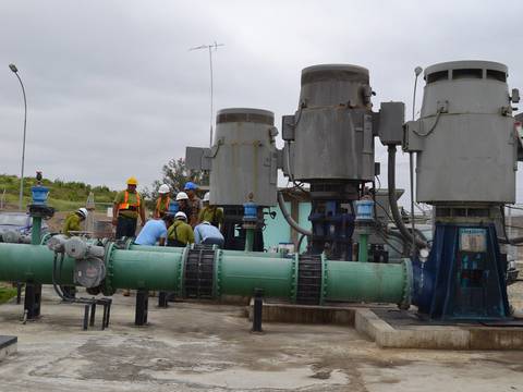En proceso las mejoras en planta de agua de Península de Santa Elena
