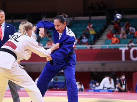 La judoca Estefanía García se queda en la primera ronda de Tokio 2020
