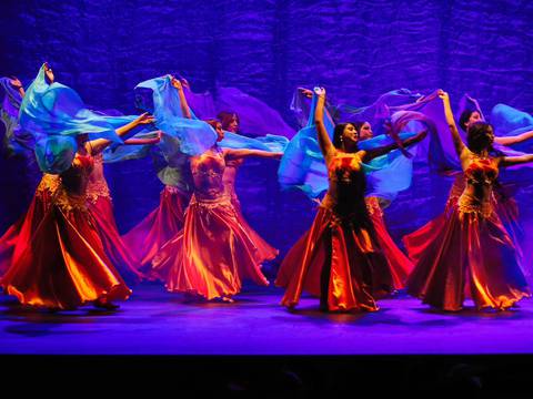 Lo prohibido, el deseo y la sensualidad de la danza árabe se congregan en la puesta en escena ‘Haram, relatos y lugares prohibidos’