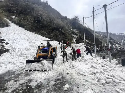 Siete turistas murieron en una avalancha en el Himalaya