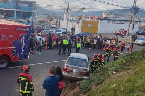 ‘Necesitamos un semáforo’: habitantes de Carcelén están indignados por siniestro que provocó cinco heridos