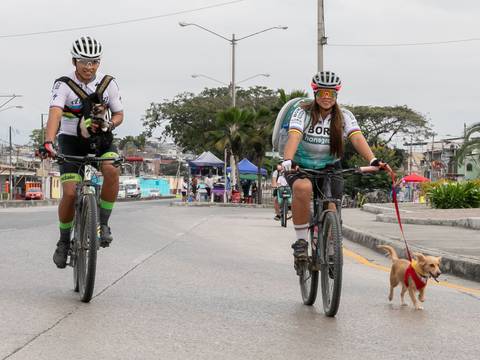 Continuidad en la ciclovía, reducción de velocidad y educación vial, entre las propuestas de ciclistas para mejorar la movilidad en Guayaquil