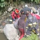 Dos personas cayeron a una quebrada de 40 metros producto de un siniestro de tránsito en el sur de Quito