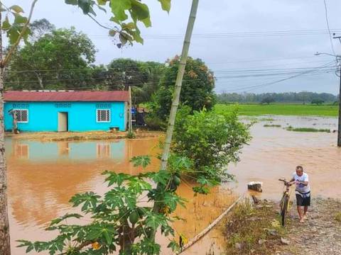 Aguacero provocó desbordamiento del río Pijullo en Urdaneta 