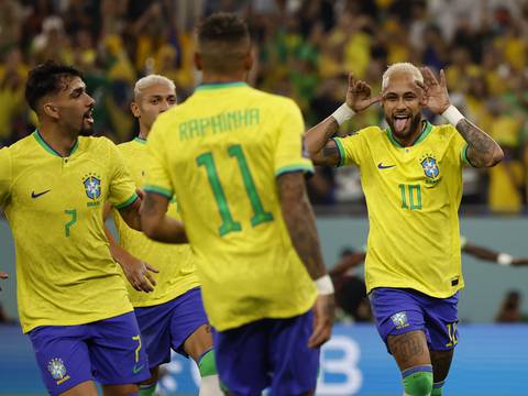 ¡Cuatro palazos en el primer tiempo! Brasil baila a Corea del Sur y Croacia lo espera en los cuartos de final de Qatar 2022