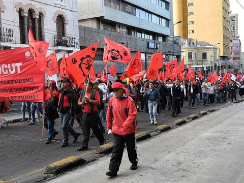 Sindicatos de trabajadores se movilizan hoy en contra del Gobierno 
