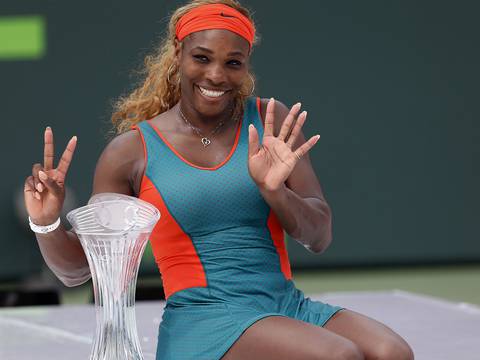 Serena Williams, la más ganadora en Miami