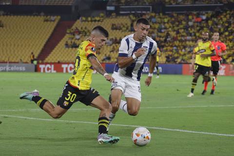 Braian Oyola, volante de Barcelona SC, y su criterio del empate ante Talleres por Copa Libertadores: hemos tenido mala suerte