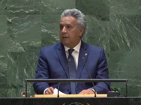 Lenín Moreno pidió en la ONU una solución definitiva para Venezuela