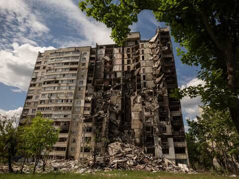 Cruz Roja lamenta la devastación de muchas ciudades ucranianas tras 100 días de guerra