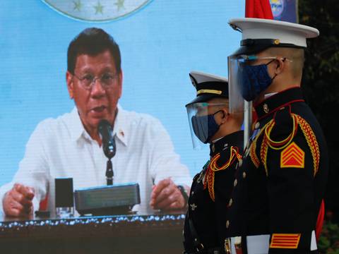 Presidente de Filipinas, Rodrigo Duterte, amenaza con arrestar a quien no se vacune contra el COVID-19