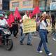Trabajadores de Los Ríos marcharon para exigir pagos y que se cumplan sus derechos laborales