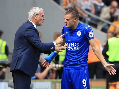 Jamie Vardy, amenazado de muerte por el despido de Ranieri del Leicester