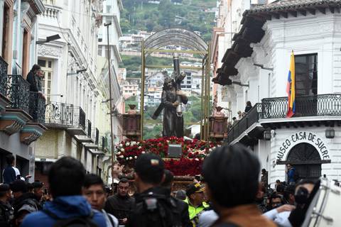 Procesión Jesús del Gran Poder en Quito tendrá nueva ruta por temas de seguridad