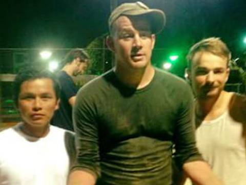 Channing Tatum, el actor de 'Magic Mike', visita la Amazonía ecuatoriana