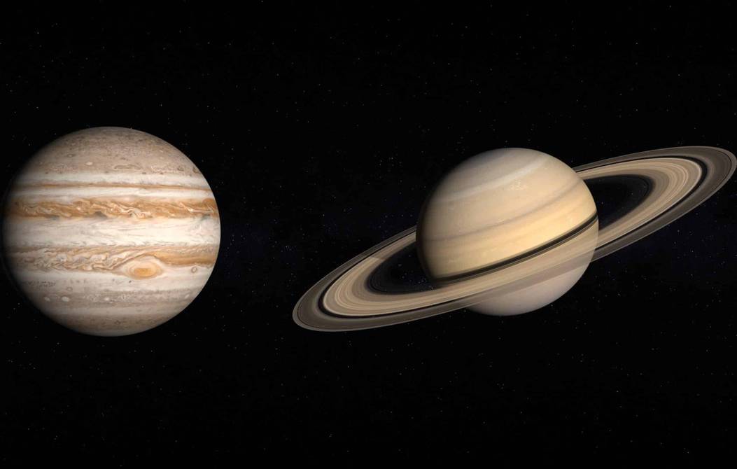 Júpiter y Saturno alineados: cómo, cuándo y dónde ver la gran conjunción de  ambos planetas | Internacional | Noticias | El Universo