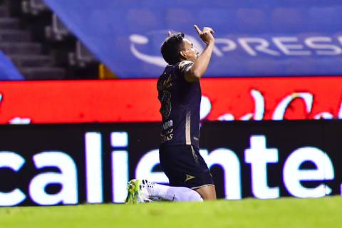 Séptimo gol de Ángel Mena en triunfo 2-1 de León que se clasificó a cuartos de final del Guardianes-2020