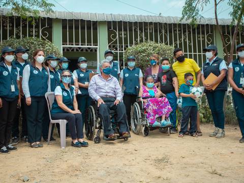Visitas técnicas a personas con discapacidades se refuerzan en misión Las Manuelas