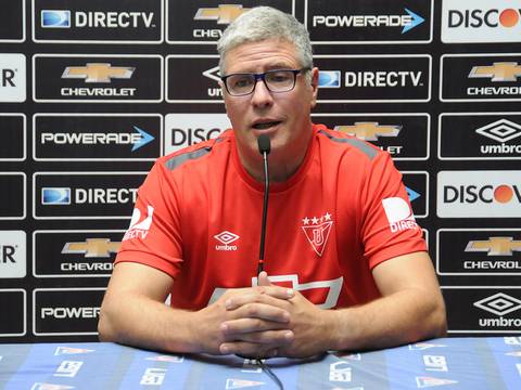‘Fútbol total’ desea Álvaro Gutiérrez para Liga de Quito