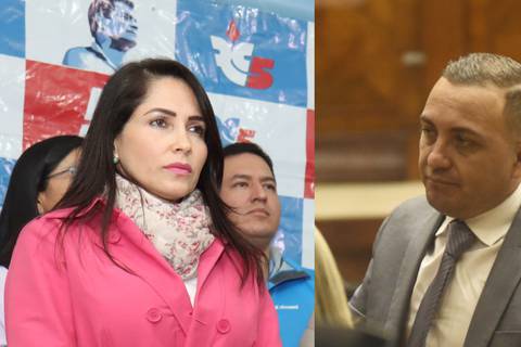 Luisa González reacciona al anuncio de renuncia del asambleísta Xavier Jurado a la bancada de la RC