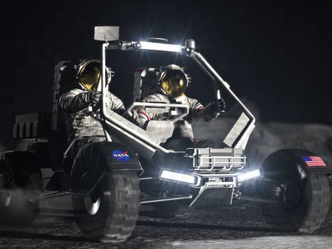 La NASA selecciona tres propuestas para construir su automóvil lunar para las misiones Artemis