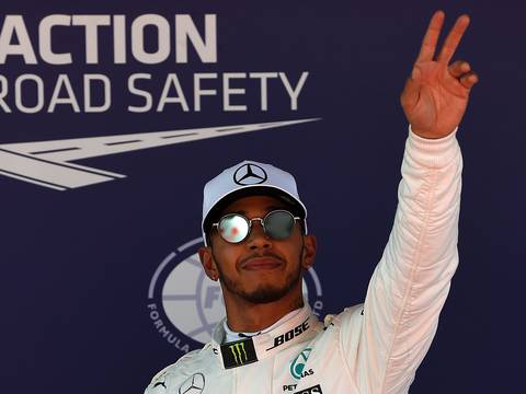 Pole position del GP de España se quedó con Lewis Hamilton
